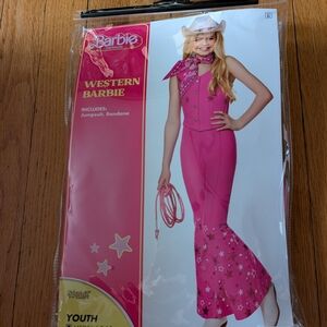 Barbie Western Star Costume for Kids - Pink